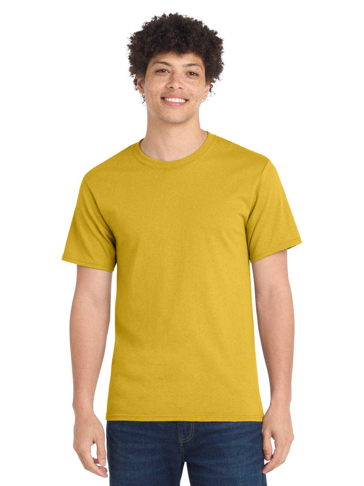 Men's Essential T-Shirt - PC61 - Lemon Yellow