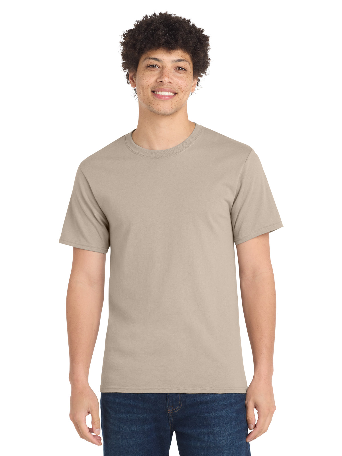 Men's Essential T-Shirt - PC61 - Light Sand