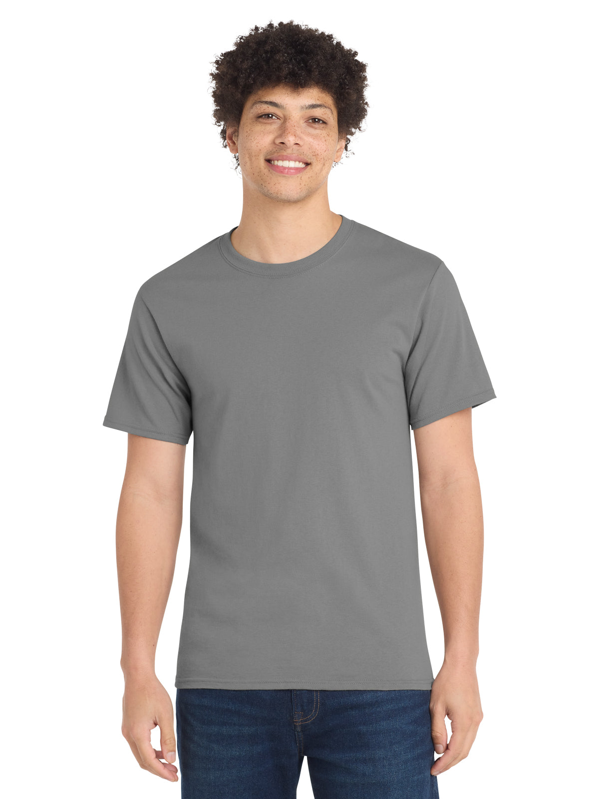 Men's Essential T-Shirt - PC61 - Medium Grey