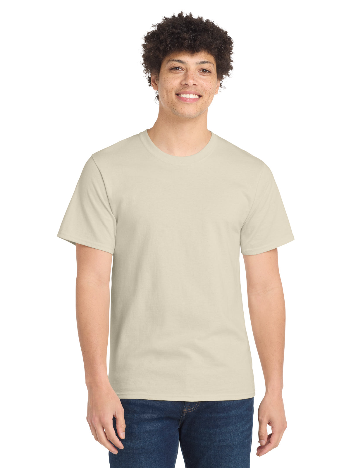 Men's Essential T-Shirt - PC61 - Natural