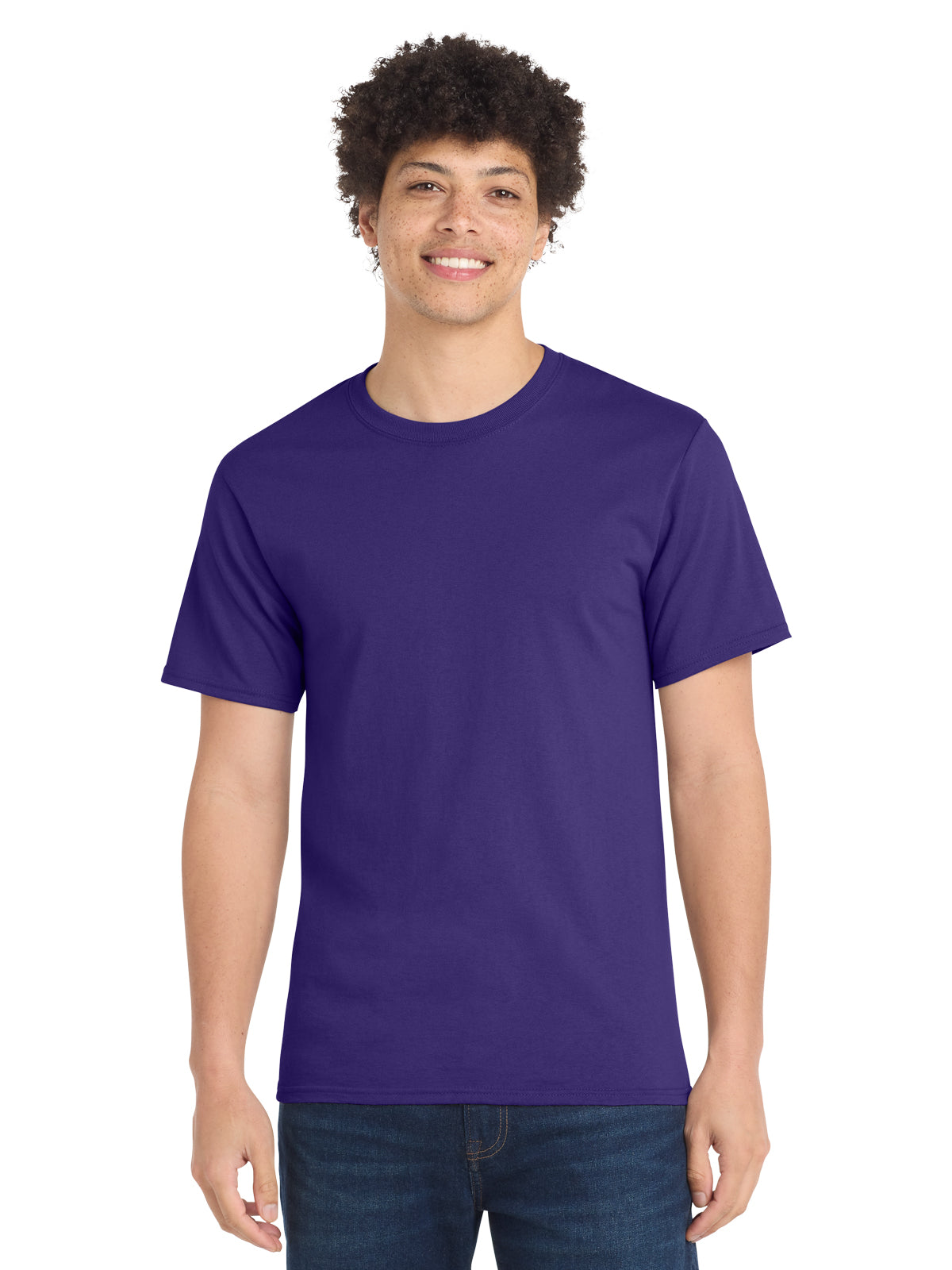 Men's Essential T-Shirt - PC61 - Purple