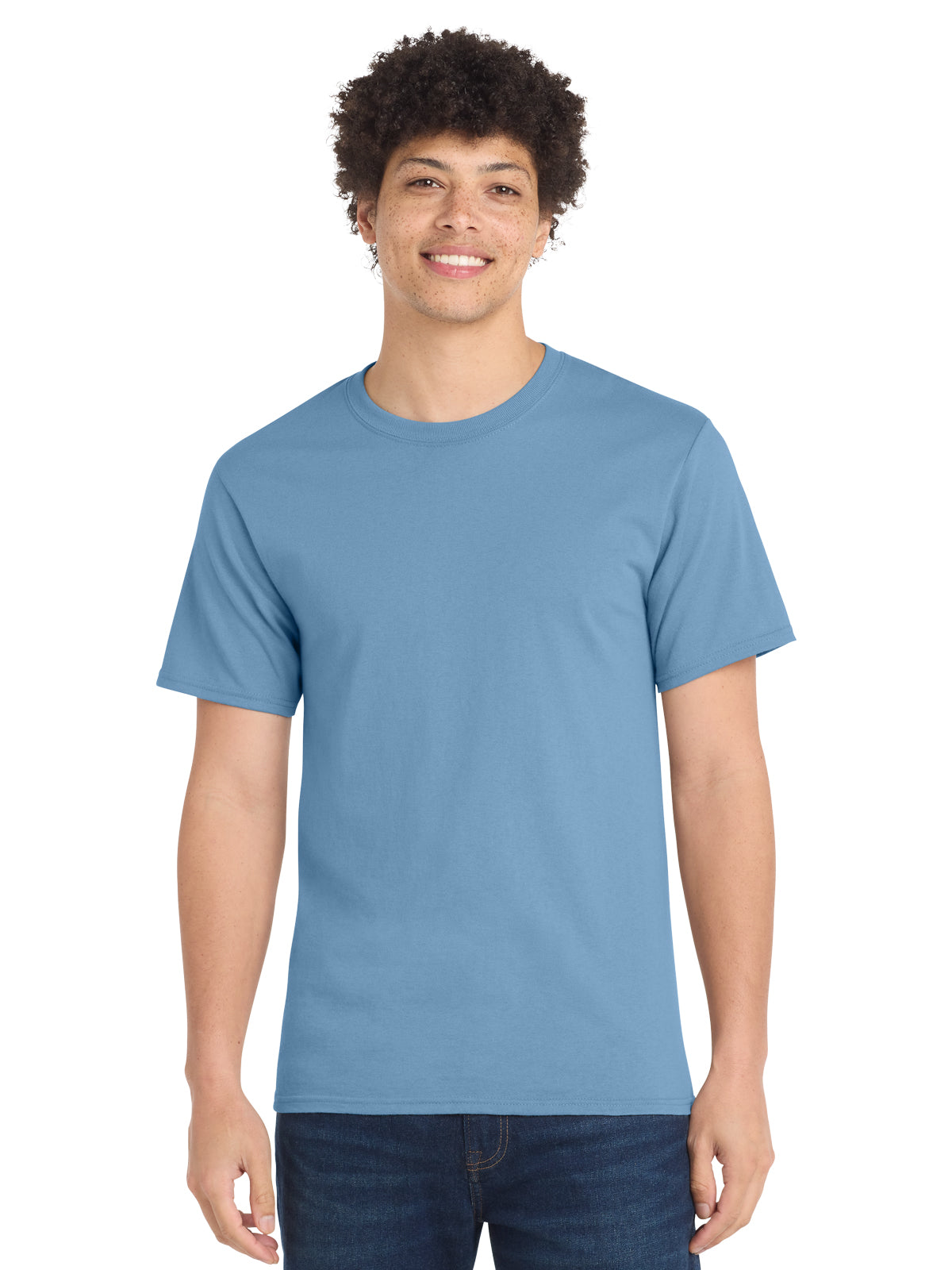 Men's Essential T-Shirt - PC61 - Tundra Blue