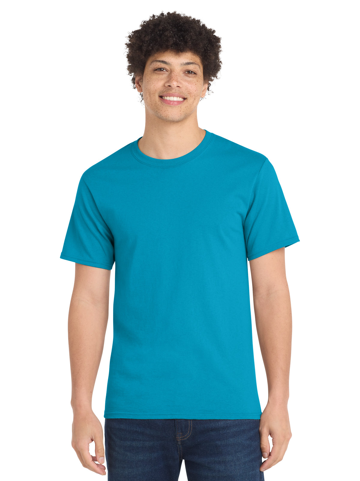 Men's Essential T-Shirt - PC61 - Turquoise
