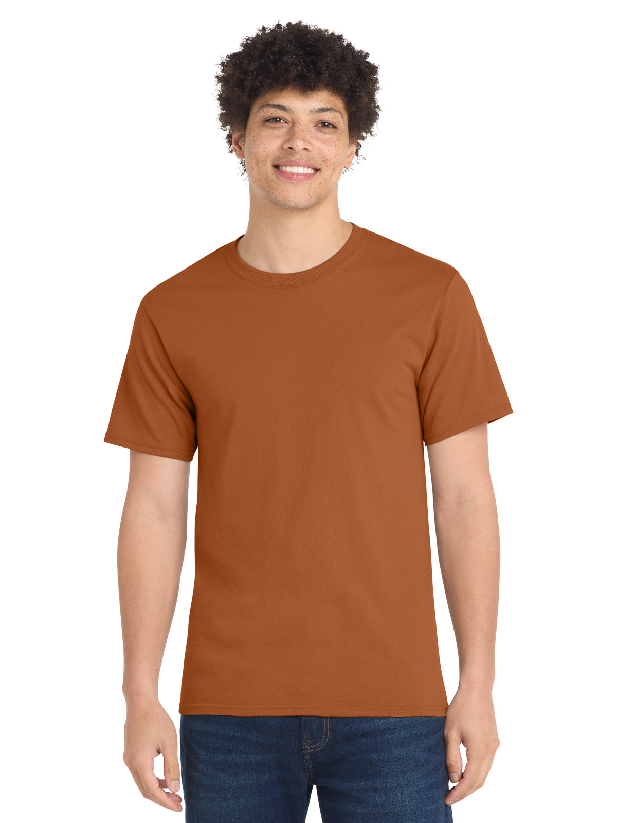 Men's Essential T-Shirt - PC61 - Texas Orange