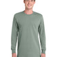 Men's Long Sleeve Essential Tee - PC61LS - Stonewashed Green