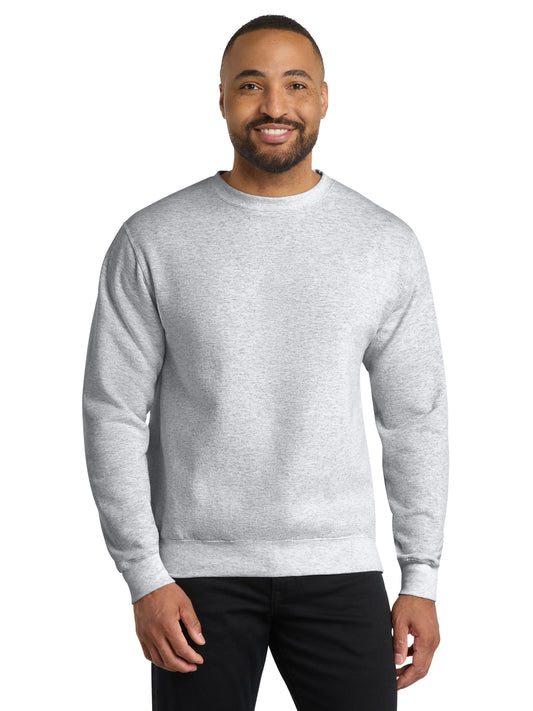 Men's Core Fleece Crewneck Sweatshirt - PC78 - Ash