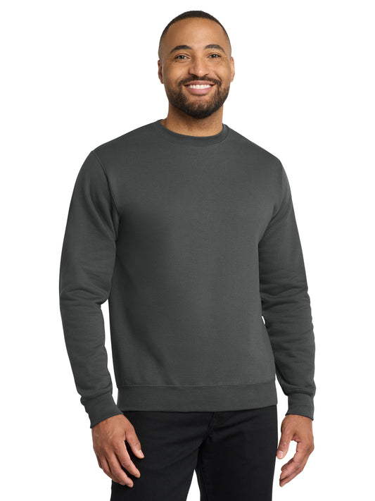 Men's Core Fleece Crewneck Sweatshirt - PC78 - Charcoal