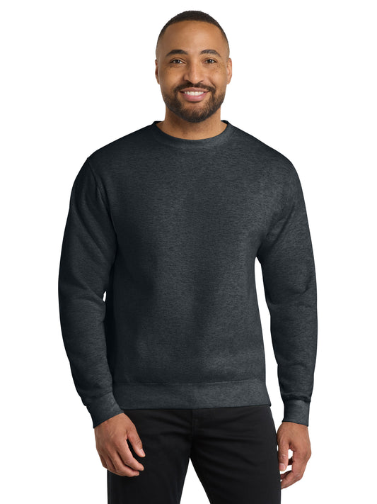 Men's Core Fleece Crewneck Sweatshirt - PC78 - Dark Heather Grey