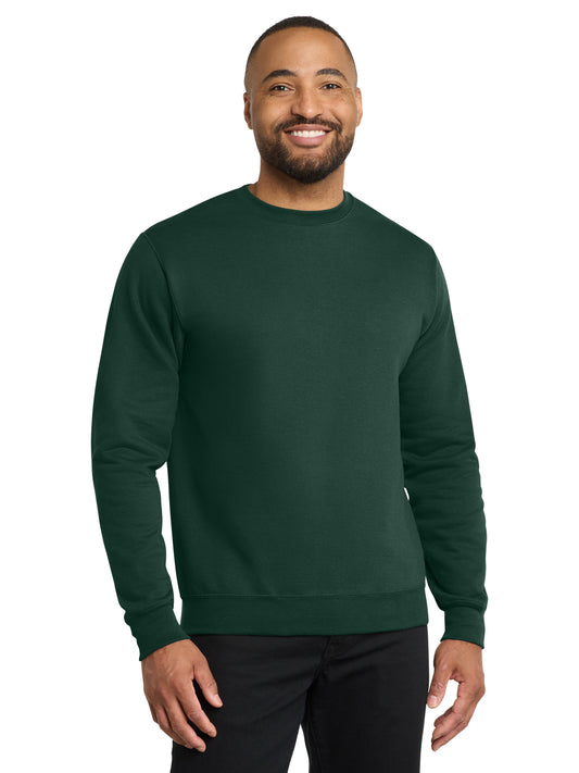 Men's Core Fleece Crewneck Sweatshirt - PC78 - Dark Green