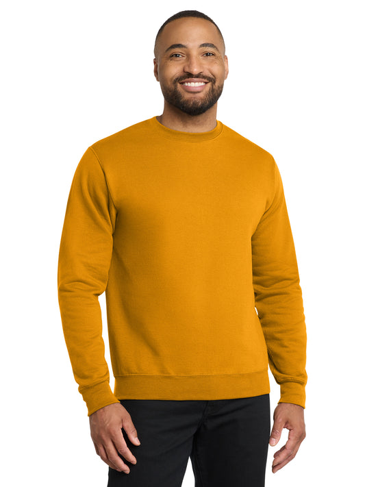 Men's Core Fleece Crewneck Sweatshirt - PC78 - Gold