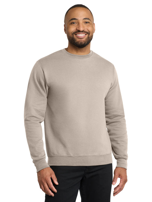 Men's Core Fleece Crewneck Sweatshirt - PC78 - Light Sand
