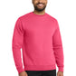Men's Core Fleece Crewneck Sweatshirt - PC78 - Neon Pink