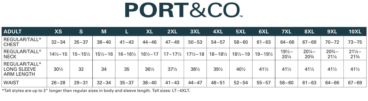 SIZECHART