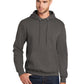 Men's 1-Pocket Core Fleece Pullover Hooded Sweatshirt - PC78H - Charcoal