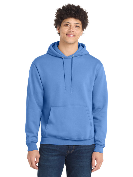 Men's 1-Pocket Core Fleece Pullover Hooded Sweatshirt - PC78H - Carolina Blue