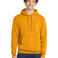 Men's 1-Pocket Core Fleece Pullover Hooded Sweatshirt - PC78H - Gold