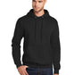 Men's 1-Pocket Core Fleece Pullover Hooded Sweatshirt - PC78H - Jet Black