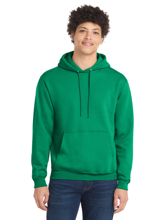Men's 1-Pocket Core Fleece Pullover Hooded Sweatshirt - PC78H - Kelly