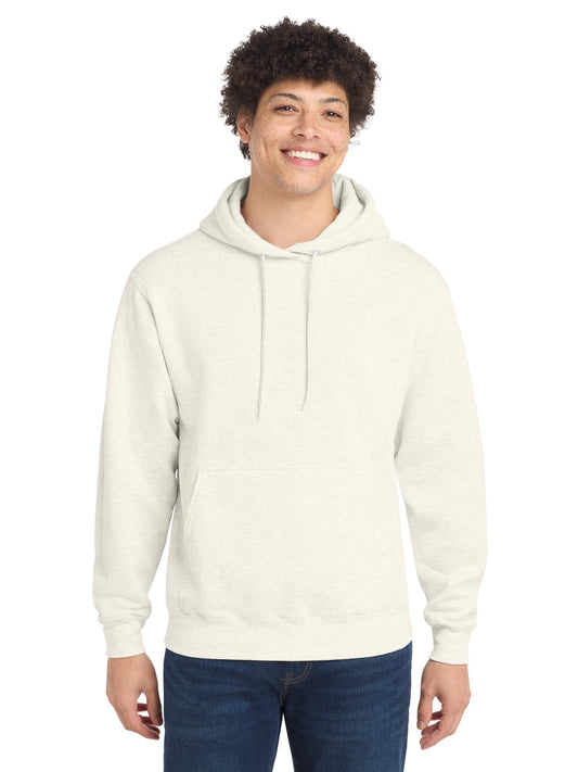 Men's 1-Pocket Core Fleece Pullover Hooded Sweatshirt - PC78H - Oatmeal Heather
