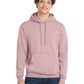 Men's 1-Pocket Core Fleece Pullover Hooded Sweatshirt - PC78H - Pale Blush