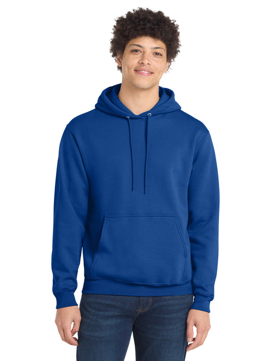 Men's 1-Pocket Core Fleece Pullover Hooded Sweatshirt - PC78H - True Royal