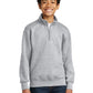 Youth Core Fleece 1/4-Zip Pullover Sweatshirt - PC78YQ - Athletic Heather