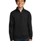 Youth Core Fleece 1/4-Zip Pullover Sweatshirt - PC78YQ - Jet Black