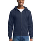 Men's 2-Pocket Core Fleece Full-Zip Hooded Sweatshirt - PC78ZH - Navy