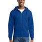 Men's 2-Pocket Core Fleece Full-Zip Hooded Sweatshirt - PC78ZH - Royal