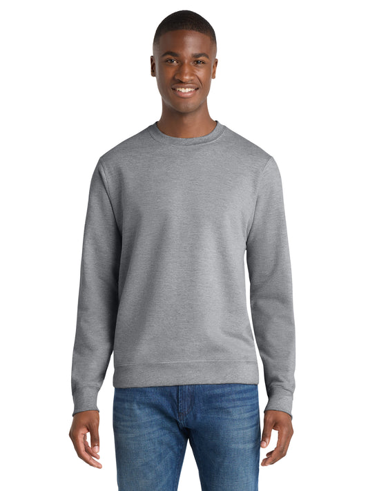 Men's Fleece Crewneck Sweatshirt - PC850 - Athletic Heather