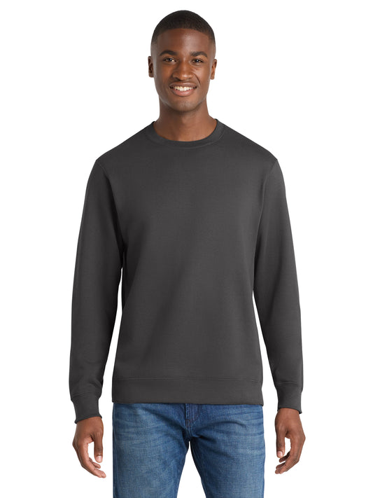Men's Fleece Crewneck Sweatshirt - PC850 - Charcoal