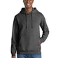 Men's Fleece Hooded Sweatshirt - PC850H - Dark Heather Grey