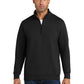 Men's Pocketless 1/4-Zip Fleece Sweatshirt - PC850Q - Jet Black