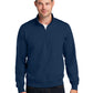 Men's Pocketless 1/4-Zip Fleece Sweatshirt - PC850Q - Team Navy