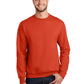Men's Essential Fleece Crewneck Sweatshirt - PC90 - Orange
