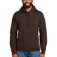 Men's 1-Pocket Fleece Hooded Sweatshirt - PC90H - Dark Chocolate Brown