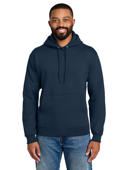 Men's 1-Pocket Fleece Hooded Sweatshirt - PC90H - Navy