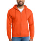 Men's Tall Essential Fleece Full-Zip Hooded Sweatshirt - PC90ZHT - Safety Orange