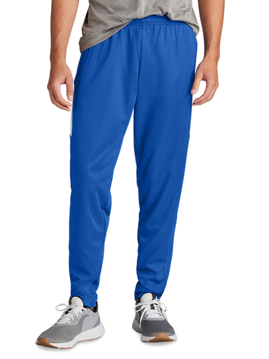Men's 2-Pocket Moisture Wicking Travel Pant - PST800 - True Royal/ White
