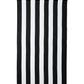 Cabana Stripe Beach Towel - PT43 - Black
