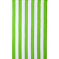 Cabana Stripe Beach Towel - PT43 - Bright Lime