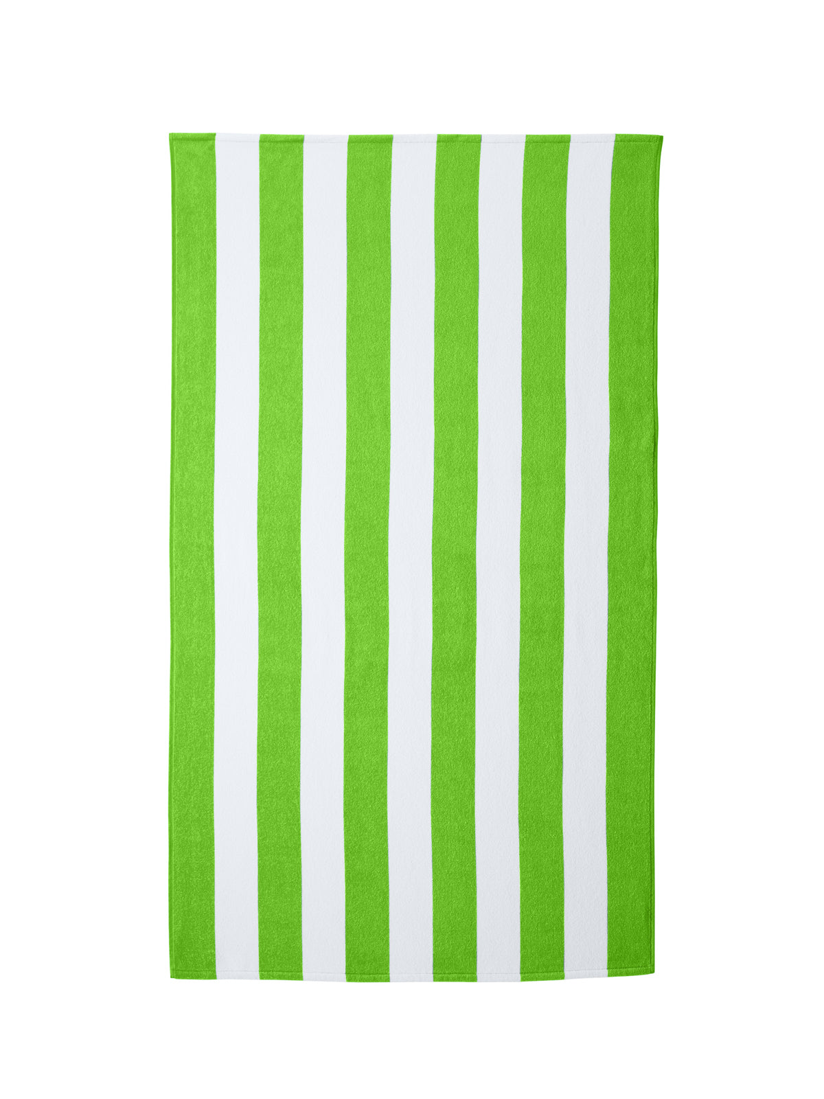 Cabana Stripe Beach Towel - PT43 - Bright Lime