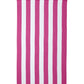 Cabana Stripe Beach Towel - PT43 - Tropical Pink