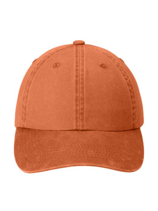 Unisex Garment Washed Cap - PWU - Cooked Carrot
