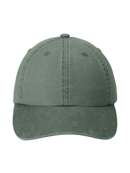 Unisex Garment Washed Cap - PWU - Green