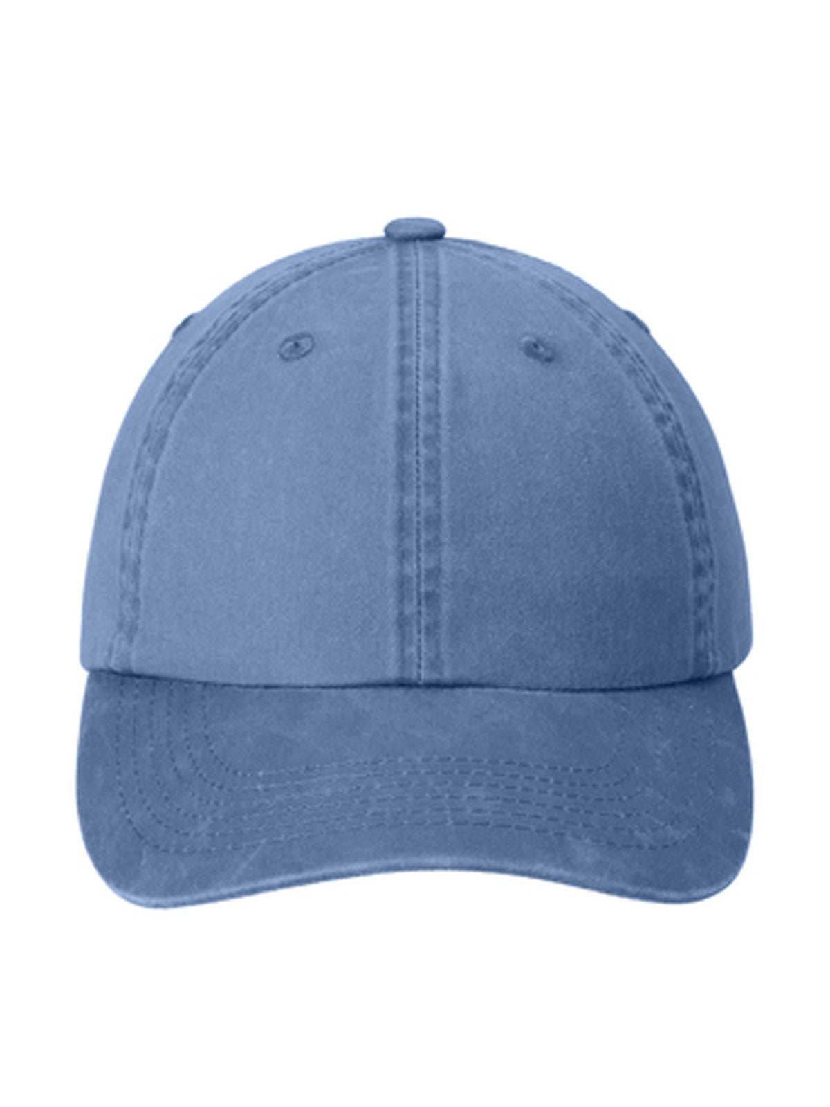Unisex Garment Washed Cap - PWU - Steel Blue