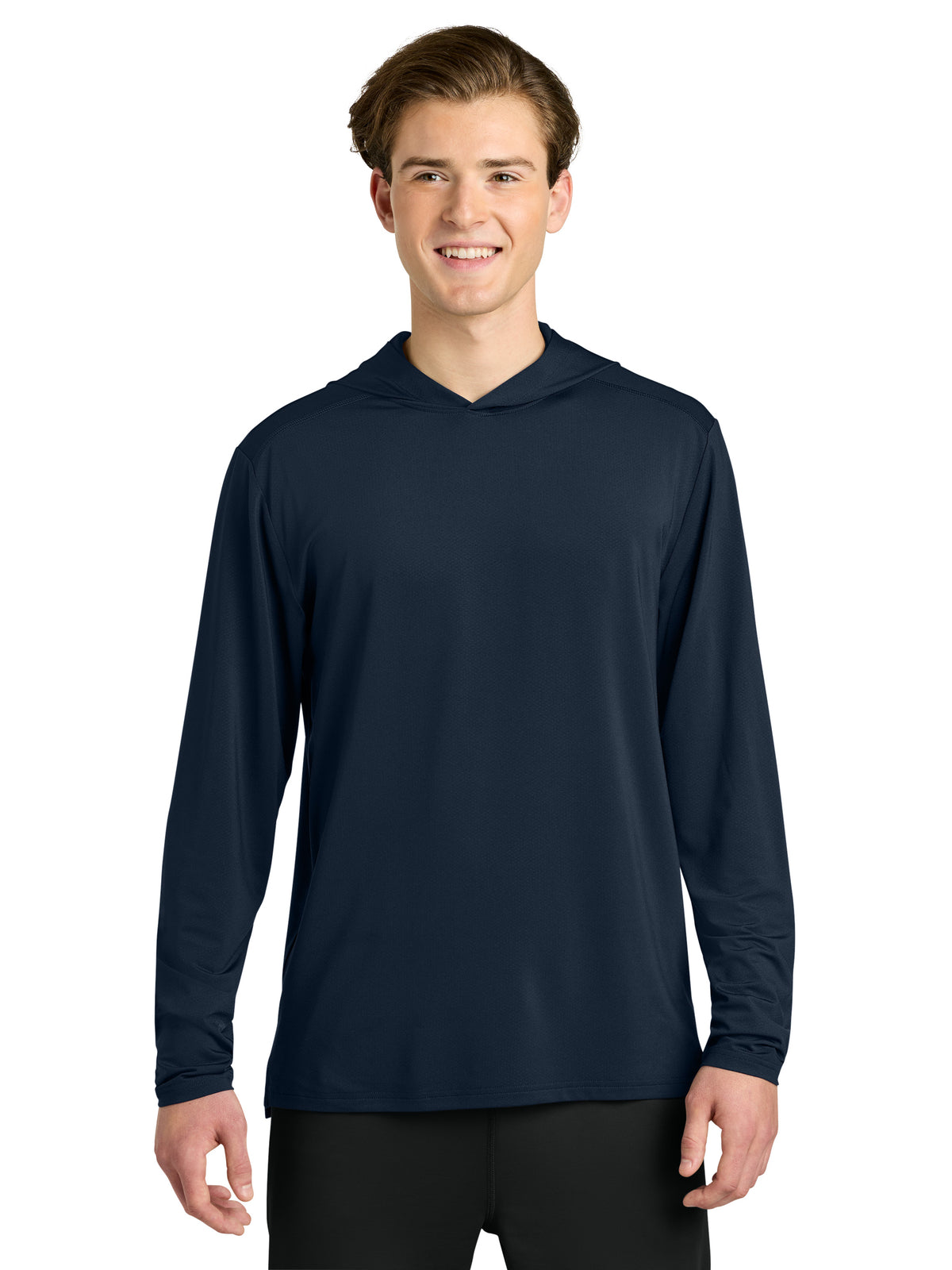 Men's Clutch Long Sleeve Hoodie - RA7110LSH - Navy