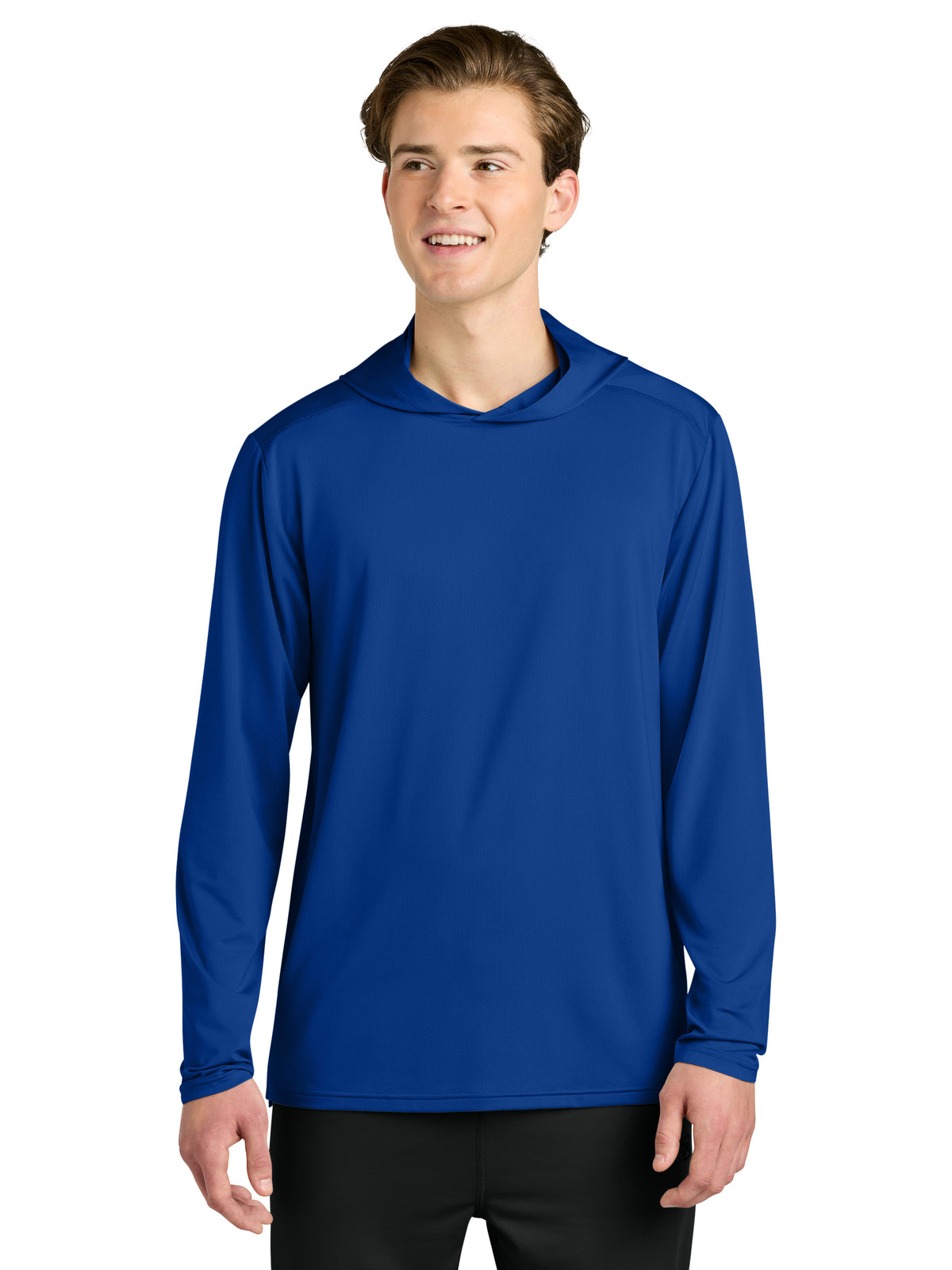 Men's Clutch Long Sleeve Hoodie - RA7110LSH - Royal