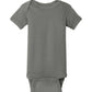 Unisex Infant Short Sleeve Baby Rib Bodysuit - RS4400 - Charcoal