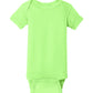 Unisex Infant Short Sleeve Baby Rib Bodysuit - RS4400 - Key Lime